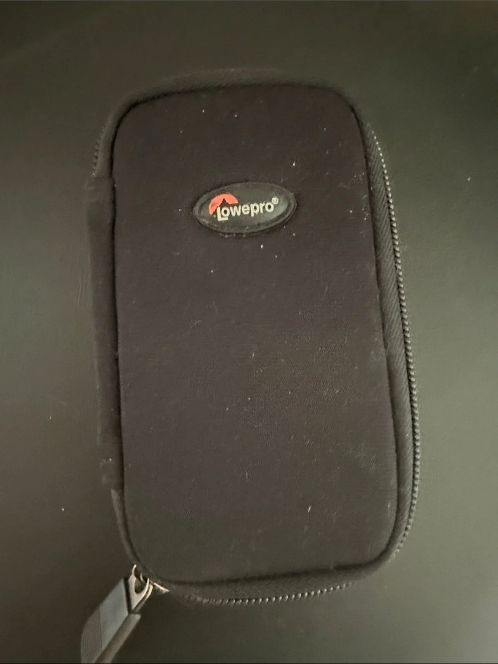 Black Compact Camera Pouch - Protective Travel Case